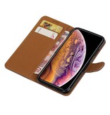 Pull Up Bookstyle for iPhone XS Max Mocca
