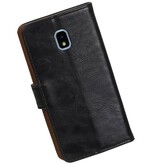 Pull Up Bookstyle pour Samsung Galaxy J3 2018 Noir