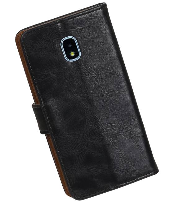 Pull Up Bookstyle for Samsung Galaxy J3 2018 Black