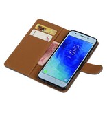 Træk op bogstil til Samsung Galaxy J3 2018 Blue