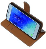 Pull Up Bookstyle for Samsung Galaxy J3 2018 Blue