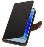 Pull Up Bookstyle pour Samsung Galaxy J4 2018 Noir
