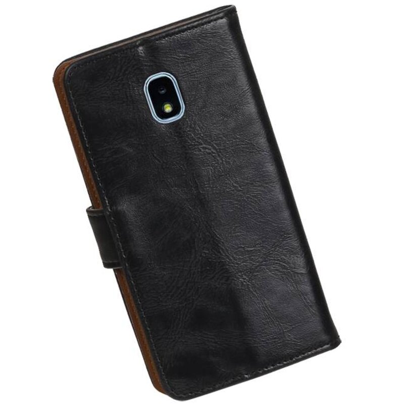 Pull Up Bookstyle pour Samsung Galaxy J4 2018 Noir
