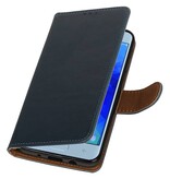 Pull Up Bookstyle for Samsung Galaxy J4 2018 Blue