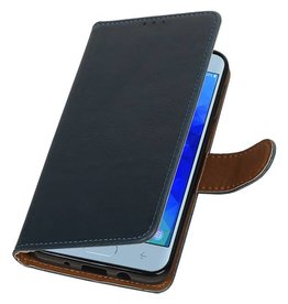 Pull Up Bookstyle for Samsung Galaxy J4 2018 Blue