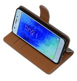 Pull Up Bookstyle per Samsung Galaxy J4 2018 Blue