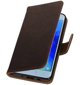 Pull Up Bookstyle para Samsung Galaxy J4 2018 Mocca