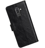 Pull Up Bookstyle for Samsung Galaxy J8 Black
