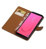 Pull Up Bookstyle für Samsung Galaxy J8 Schwarz