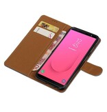 Pull Up Bookstyle für Samsung Galaxy J8 Blue