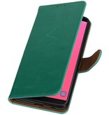 Pull Up Bookstyle voor Samsung Galaxy J8 Groen