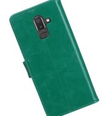 Pull Up Bookstyle für Samsung Galaxy J8 Green