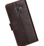 Pull Up Bookstyle for Samsung Galaxy J8 Mocca