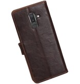 Pull Up Bookstyle for Samsung Galaxy J8 Mocca