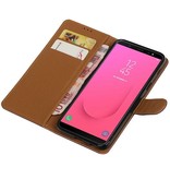 Pull Up Bookstyle pour Samsung Galaxy J8 Mocca