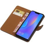 Pull Up Bookstyle für Huawei P Smart Plus Schwarz