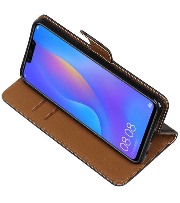 Pull Up Bookstyle per Huawei P Smart Plus Nero