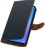 Pull Up Bookstyle pour Huawei P Smart Plus Bleu