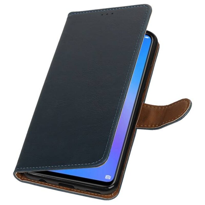 Pull Up Bookstyle pour Huawei P Smart Plus Bleu