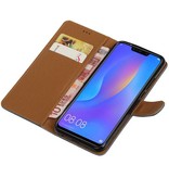 Pull Up Bookstyle für Huawei P Smart Plus Blue