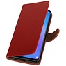 Pull Up Bookstyle pour Huawei P Smart Plus Rouge