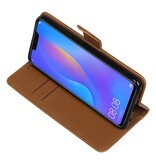 Træk op bogstaver til Huawei P Smart Plus Brown