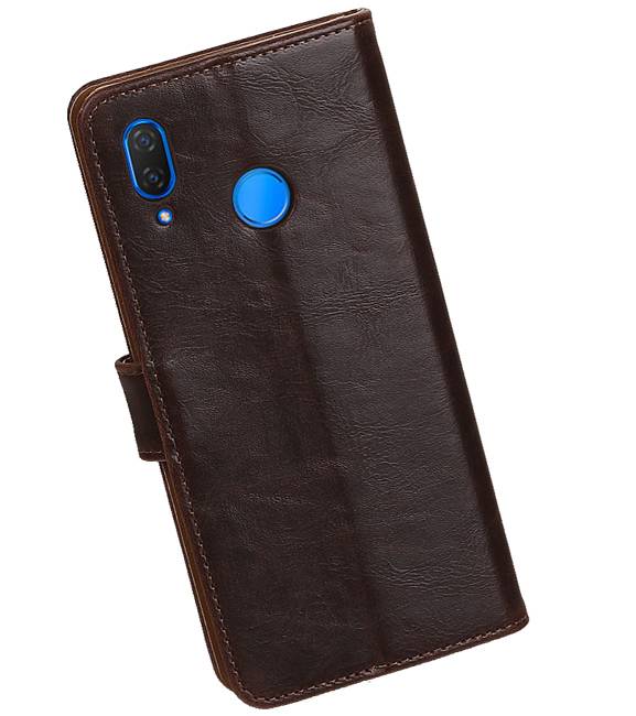 Pull Up Bookstyle for Huawei P Smart Plus Mocca
