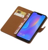 Pull Up Bookstyle für Huawei P Smart Plus Mocca