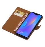 Pull Up Bookstyle para Huawei P Smart Plus Mocca