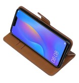 Pull Up Bookstyle para Huawei P Smart Plus Mocca