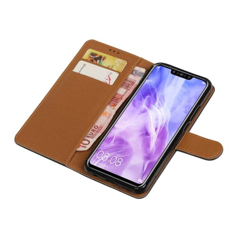 Pull Up Bookstyle pour Huawei Nova 3 Noir