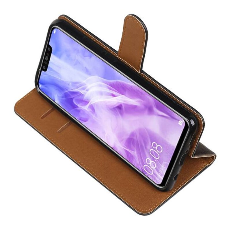 Pull Up Bookstyle pour Huawei Nova 3 Noir