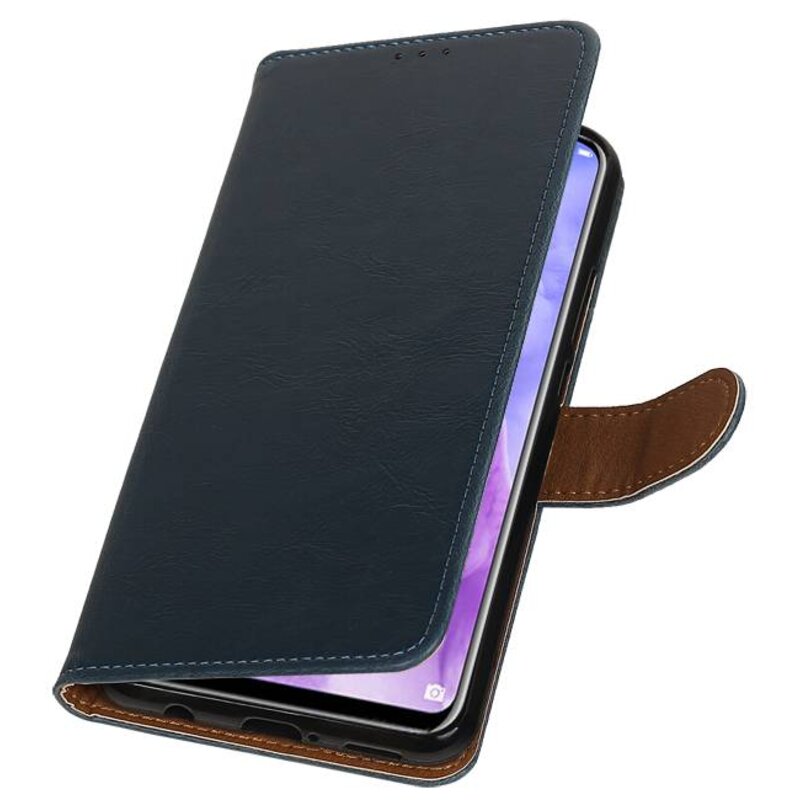 Pull Up Bookstyle per Huawei Nova 3 Blue