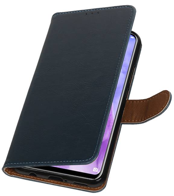 Pull Up Bookstyle für Huawei Nova 3 Blue