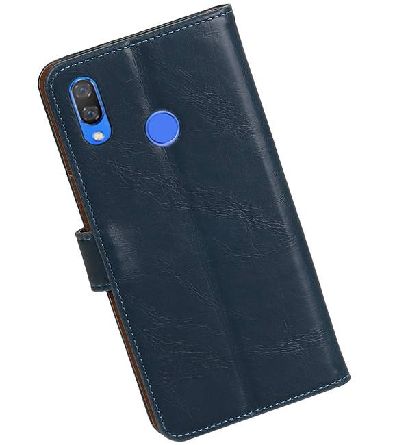 Pull Up Bookstyle pour Huawei Nova 3 Bleu