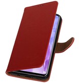 Pull Up Bookstyle für Huawei Nova 3 Red