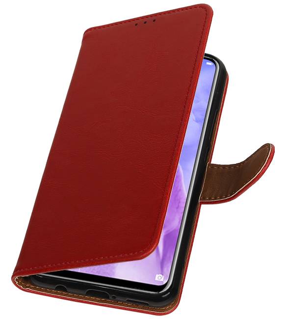 Pull Up Bookstyle für Huawei Nova 3 Red