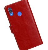 Pull Up Bookstyle for Huawei Nova 3 Red