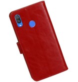 Pull Up Bookstyle para Huawei Nova 3 Rojo