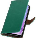 Style de livre Pull Up pour Huawei Nova 3 Vert