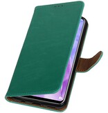 Pull Up Bookstyle for Huawei Nova 3 Green