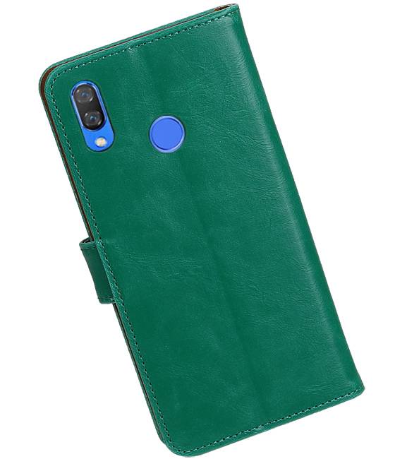 Pull Up Bookstyle for Huawei Nova 3 Green