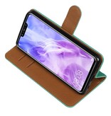Pull Up Bookstyle for Huawei Nova 3 Green