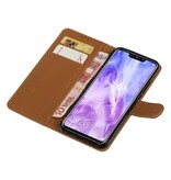 Pull Up Bookstyle for Huawei Nova 3 Brown