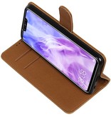 Pull Up Bookstyle für Huawei Nova 3 Brown