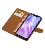 Pull Up Bookstyle for Huawei Nova 3 Mocca