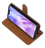 Pull Up Bookstyle for Huawei Nova 3 Mocca
