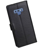 Pull Up Bookstyle per Samsung Galaxy Note 9 Black
