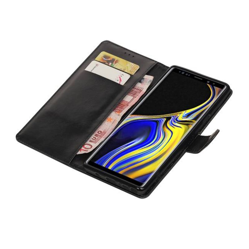 Pull Up Bookstyle per Samsung Galaxy Note 9 Black