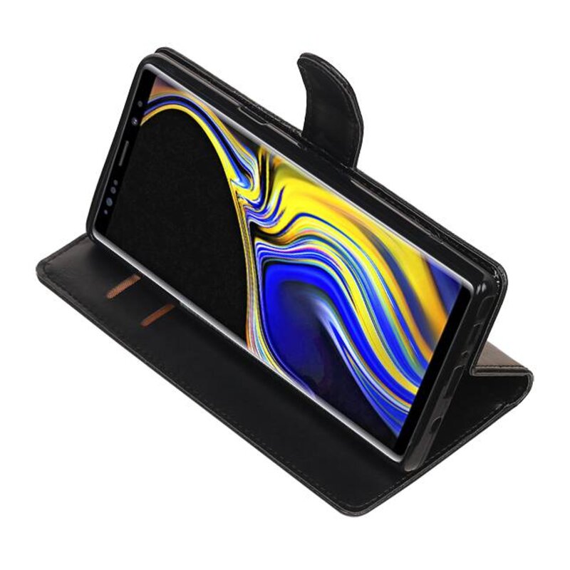 Pull Up Bookstyle for Samsung Galaxy Note 9 Black
